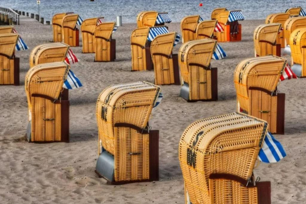 Obj 84 Meerblick Fewo Fuer 2 Bis 3 Personen Strandnah, Wlan Lübeck Buitenkant foto